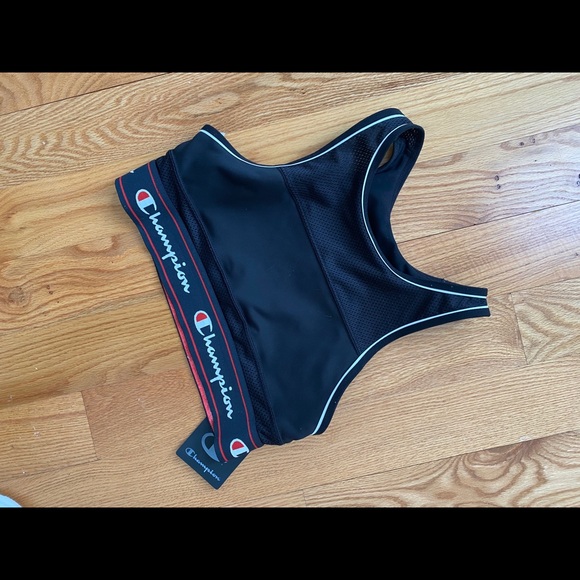Champion Other - Black size medium Champion logo sport bra bralette